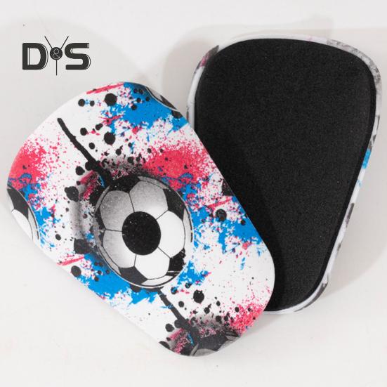 1 Pair Football Shin Pads Shock Absorption Mini Shin Guards Lightweight Protective Shin Guards for Soccer Training Games Gift for Football Enthusiasts