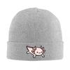 Axolotl Warm Knitted Cap Hip Hop Bonnet Hat Autumn Winter Outdoor Beanies Hats for Unisex Women Adult