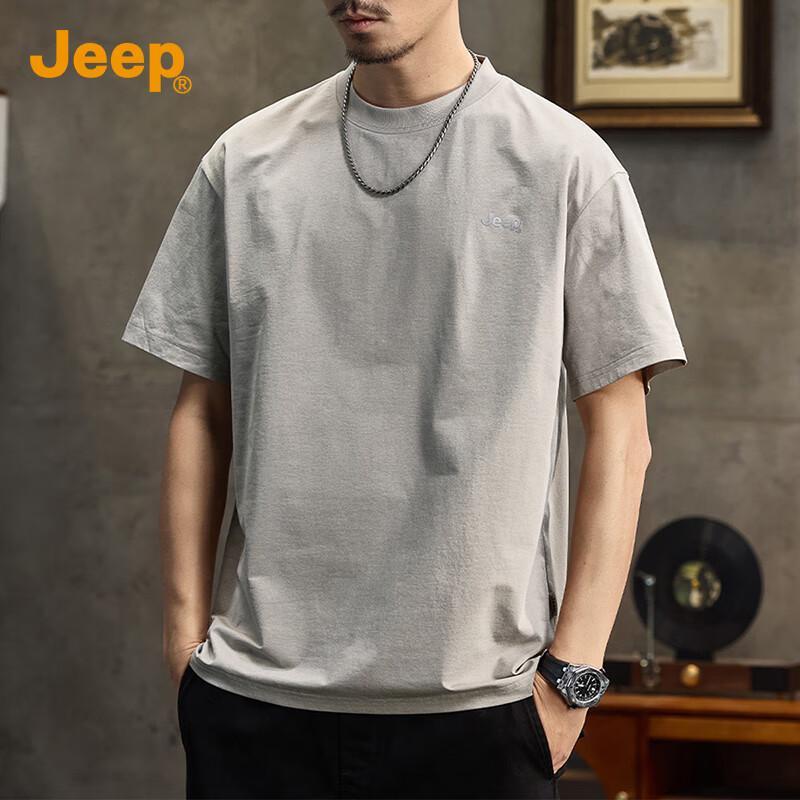 JEEP Men's 7A Antibacterial Ice Silk T-Shirt