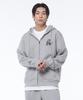Artistwear [Atw] Skull Flower Zip-Up Hoodie