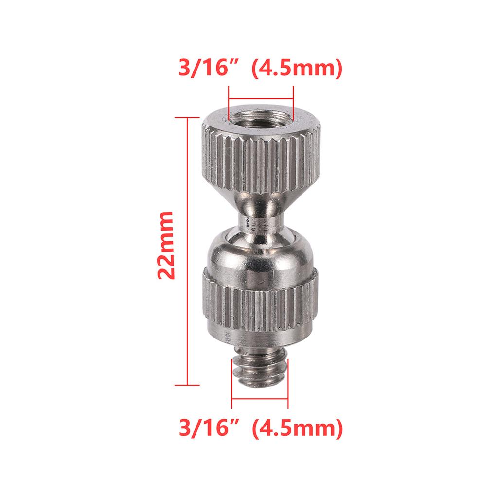Low Pressure Misting Nozzle 3/4/5-Sites Atomizing Cooling Sprinkler 0.3/0.4/0.5/0.6mm Garden Irrigation Fogging Cooling Sprayer
