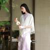 Women's Chinese Style Bowknot Tassel Summer Shawl