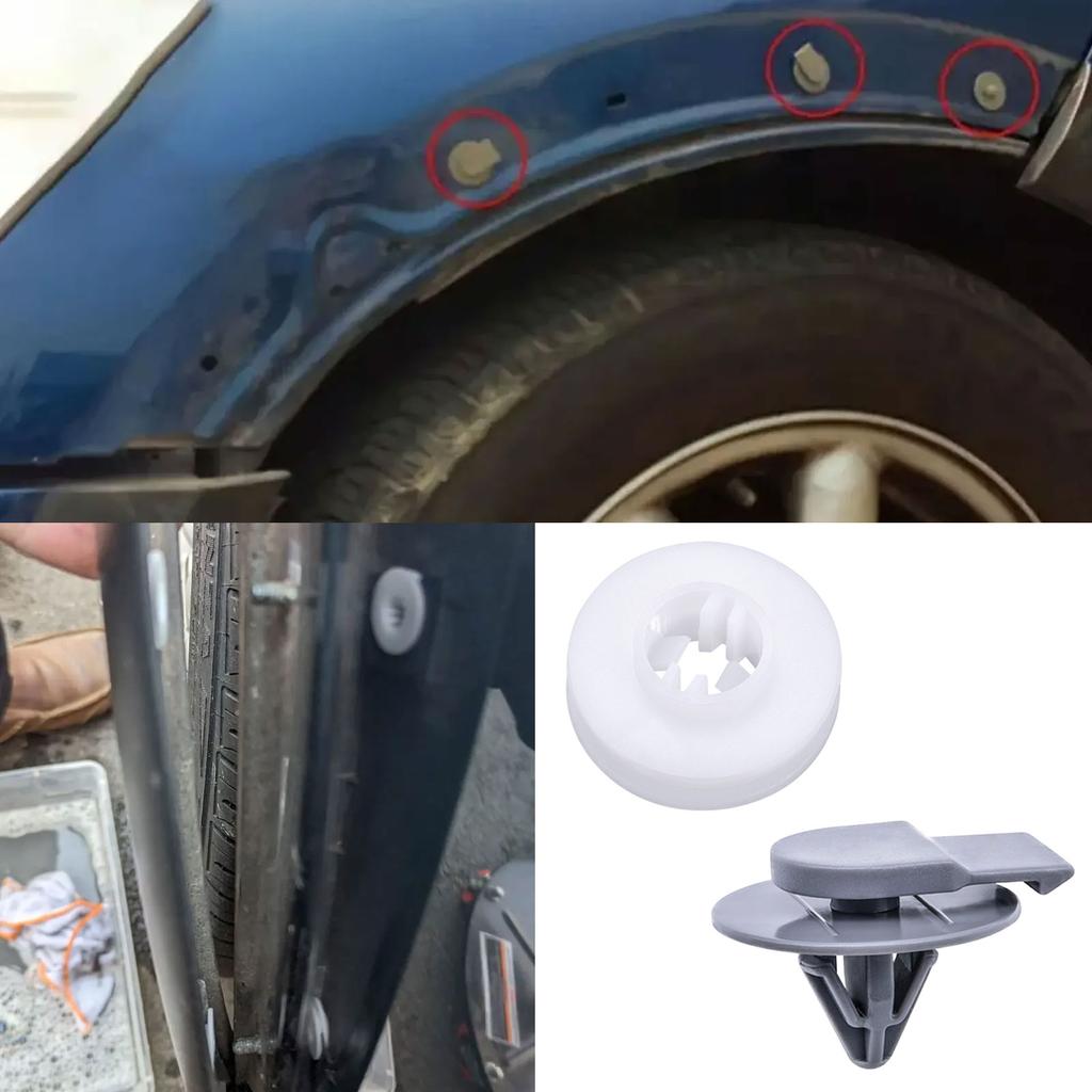 07130702516 51137034022 07132757821 Side Skirt Sill Moulding Cover Rear Wheel Arch Trim Fasteners Clips Lower Molding Rear Clip