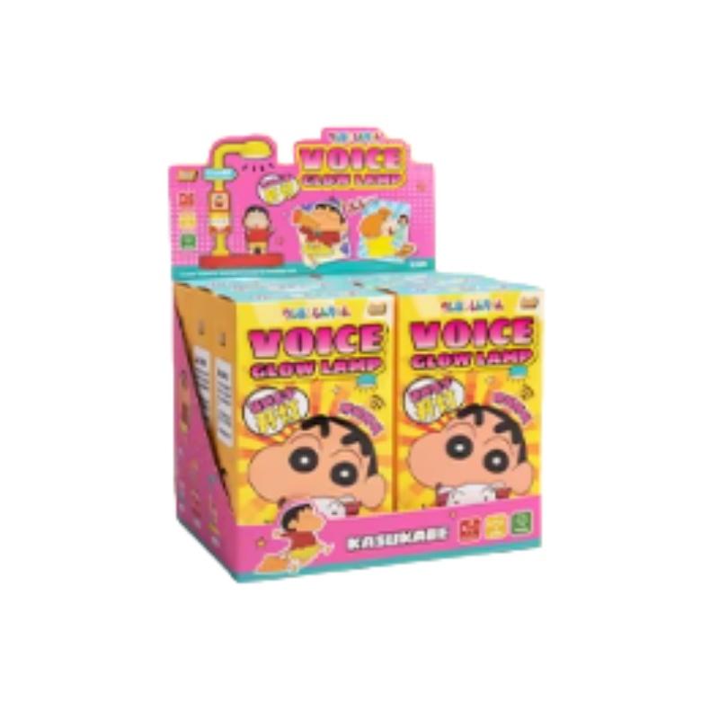 Latest Genuine Crayon Shin-Chan Nightlight Series Of Blind Box Ornaments Decoration Trend Figure Creative Children'S Birth Date Present