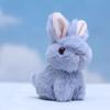 Cartoon Cute Bunny Pendant Plush Toy Keychain Backpack Accessories Ornament Gifts