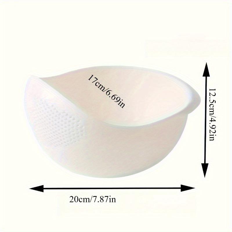 Rice Washing Basket with Holes - Durable Kitchen Strainer for Vegetables Noodles, Dishwasher Safe Colander, Food Prep Drain Bowl