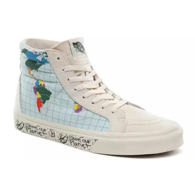 Vans Save Our Planet X Sk8 Hi Reissue 'White Multi' Vans VN0A4BV8T2V