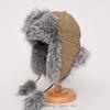 Womens Winter Faux Fur Hat Warm Thick Ski Cycling Cap With Ear Protection