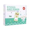 Creative Circle Wooden Puzzle Toy for Ages 3-6: Early Education Building Blocks