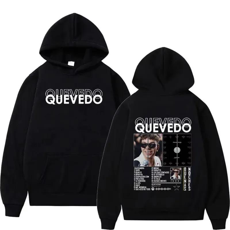 Rapper Quevedo EL BAIFO 2026 Album Merch Oversized Women/Men Hoodie Sweatshirt Streetwear Hip Hop Pullover Hooded Jacket237