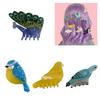 Adorkable Hair Clips Bird Canary Cutie Hair Claw Clip Non-Slip Cute Strong Hold Catch Barrettes Hair Styling Tool