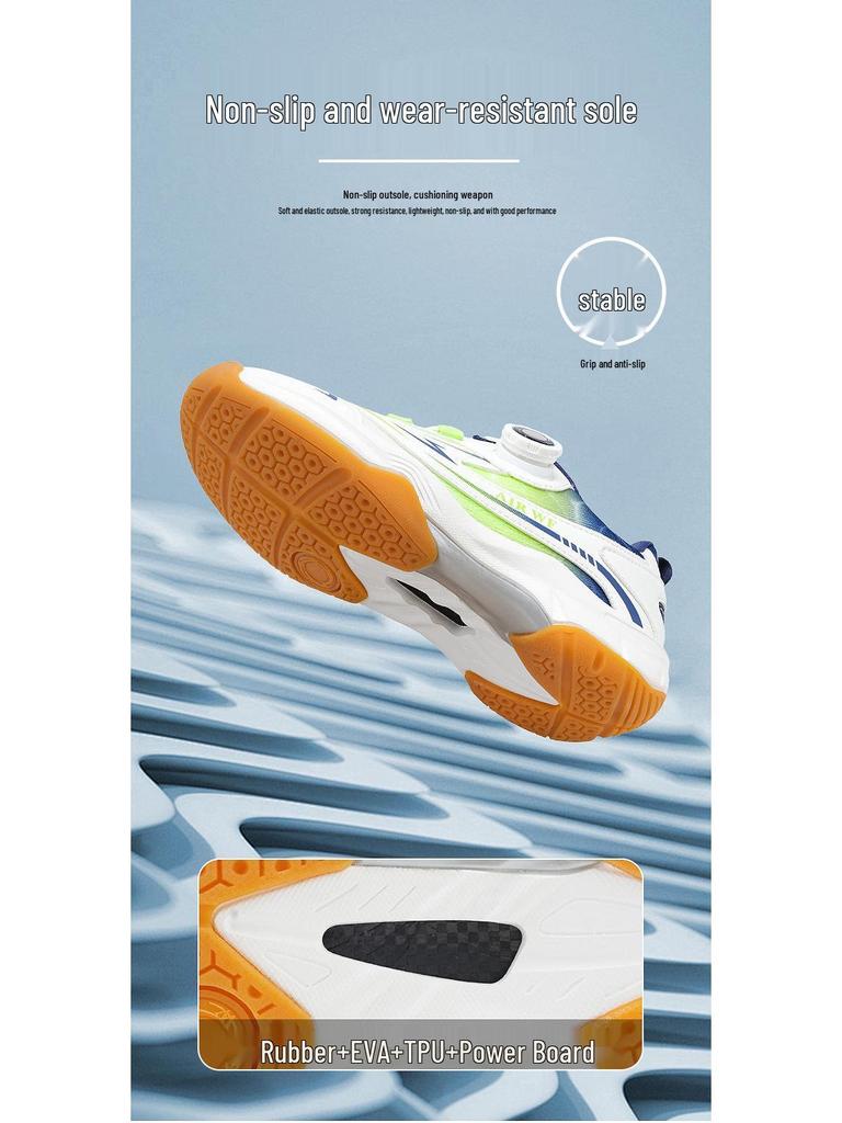 Youth Lightweight Non-Slip Badminton & Table Tennis Shoes for Boys & Girls