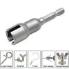 65mm Natural Slotted Butterfly Hole Socket Wrench Hexagonal Handle Electric Screwdriver Wing Nut Socket Tool