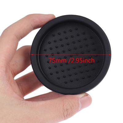 1 Stück Schwarze Silikon Runde Kaffee Tamper Matte Espresso Durchmesser Kein Kaffee Tamper