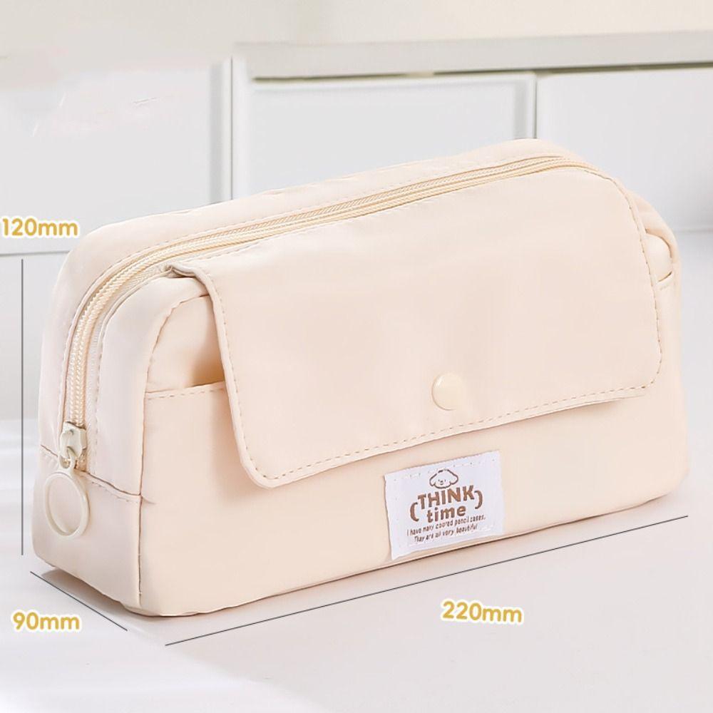 

Multilayer Pencil Case Dirt-resistant Pen Box Portable Stationery Organizer Gift