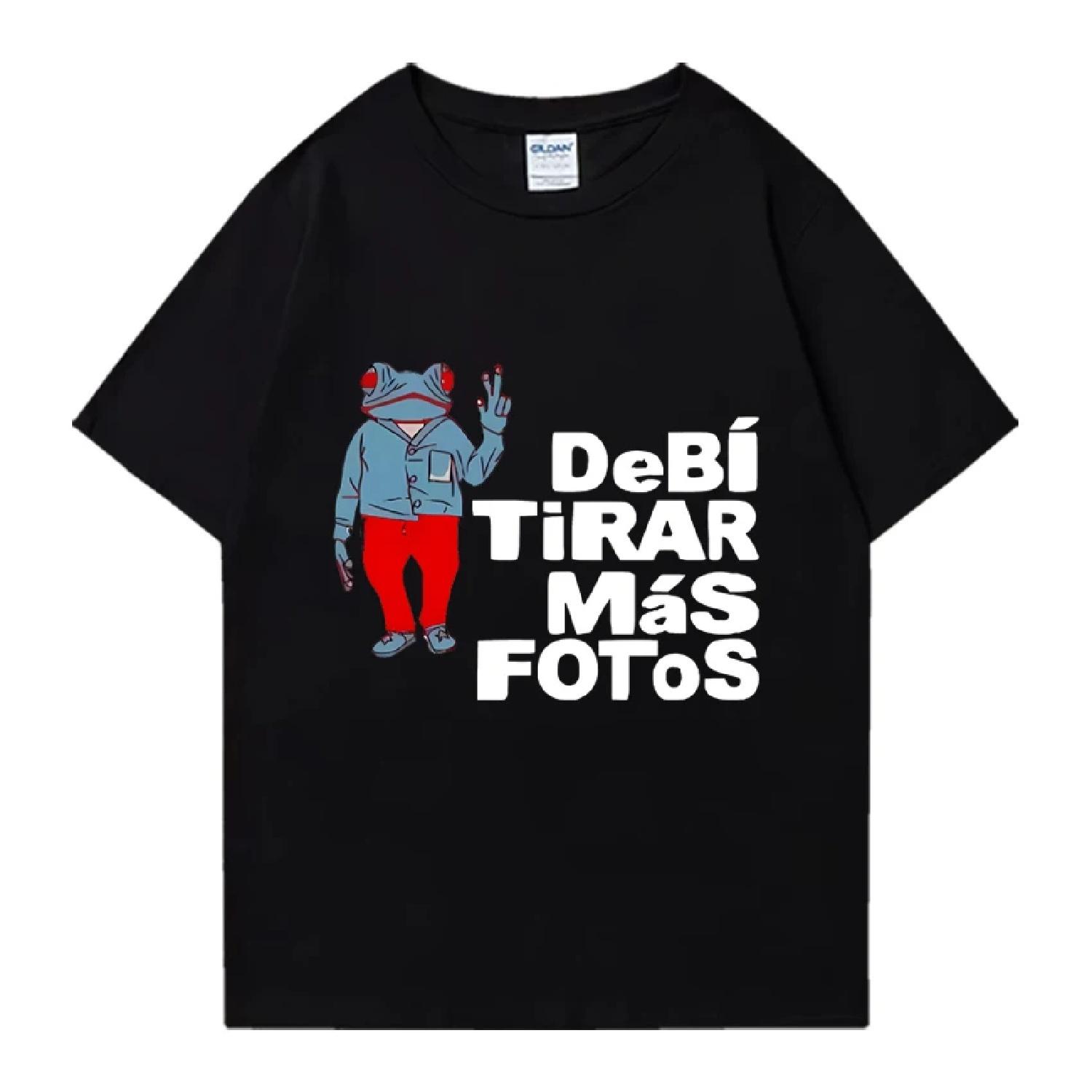 

Bad Bunny Debí Tirar Más Fotos Unisex T-Shirt plus size tops Cotton O-Neck funny High Quality short sleeve men Woman t shirt XXXXXL різнокольоровий