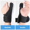 Bracetop Medical Sports Wrist Thumbs Hands Support Finger Holder Steel Splint Stabiliser Arthritis Carpal Tunnel Protector Brace