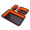 3PCS Collapsible Magnetic Parts Tray Set Foldable Tool Storage Organizer Magnetic Tray for Organizing Screw Bolts Nuts