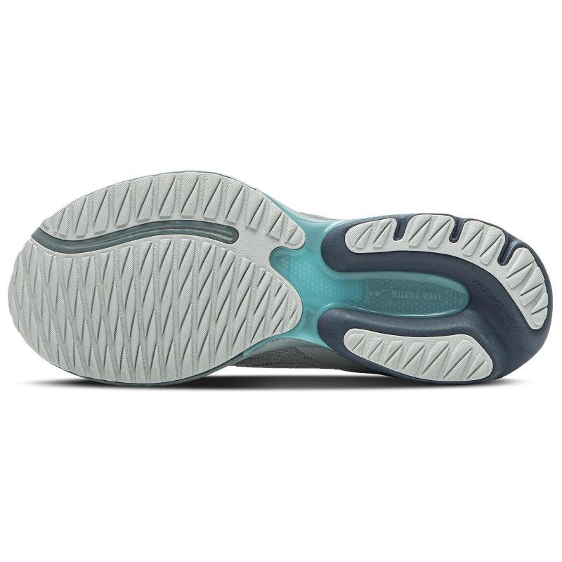 Mizuno WAVE ULTIMA 16 unisex low-top comfy versatile anti-slip wear-resistant running shoes light grey J1GC251931