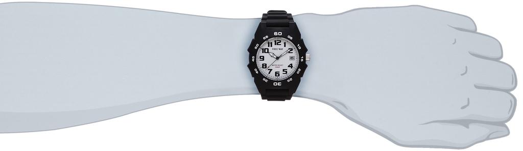 [Q&Q] FREE WAY AA96-0011 Men's Watch, Black
