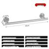 American Style Stainless Steel Wall-Mounted Nail-Free Toilet Paper Holder