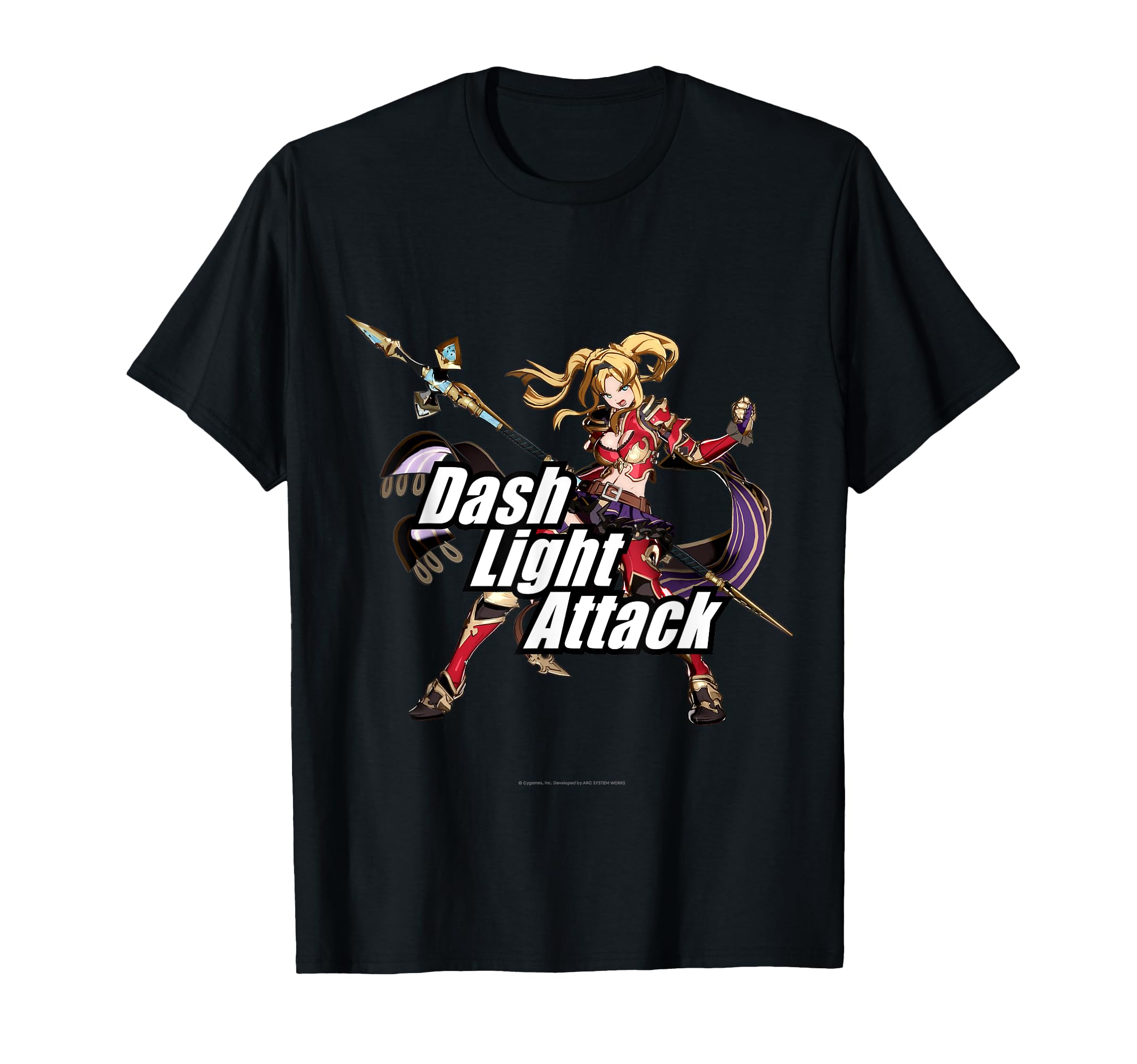 

Granblue Fantasy Versus -Rising- Dash Light Attack Zeta T-shirt