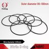 Öl- und verschleißfester Nitril-O-Ring-Dichtung, 80-100mm Innendurchmesser x 2,65mm