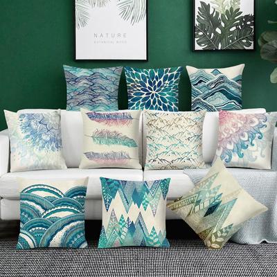 Bohemia Almofadas Decoração Casa Ative Carro Sofá Capa de Almofada Cama Fronha Boho Travesseiro Turquesa