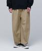 Cotton Wide Balloon Pants [Beige]