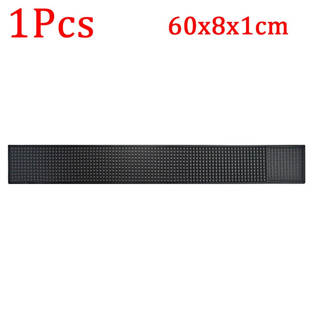 Bar Mat Rubber Coffee Bar Mats Anti-slip PVC Cup Mat Waterproof Heat Resistant Drain Mat for Bar Cafe Barista Cocktail Bartender