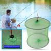 Outdoor 2-Layer Fishing Trap Net Nylon Fish Crab Guard Mesh Fish Accessories