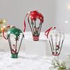 Christmas Santa, Snowman & Reindeer Parachute Pendants for Window Display & Backpack Décor