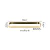 Nordic Gold Mirror Tray Light Luxury Home Jewelry Tray Rectangular Storage Tray Simple Table Decoration Ornaments Shooting Props