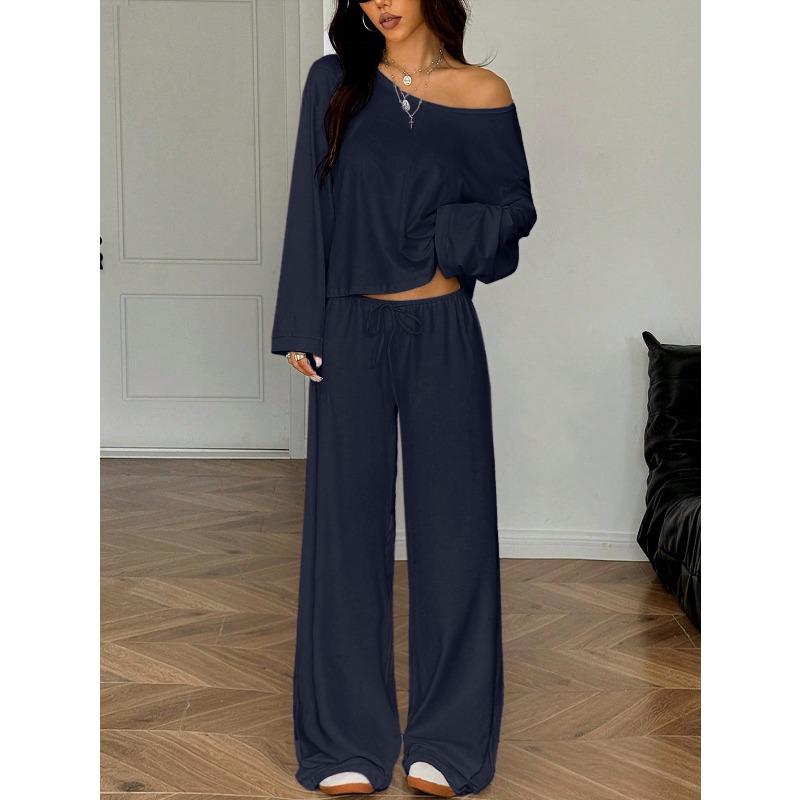IHUASU Women's Fashion Casual Long Sleeve Pants Suits