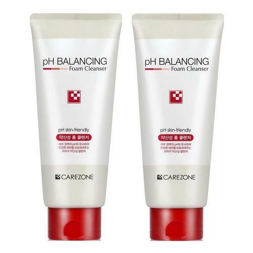 CARE ZONE pH-балансирующая очищающая пенка 200мл + 200мл