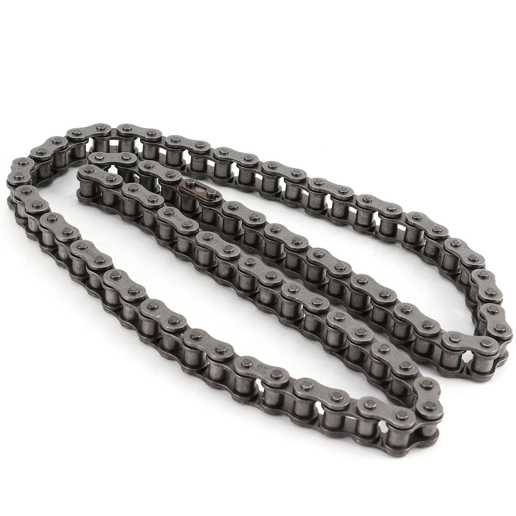 428H 80 Links Chain Heavy Duty Steel Chain Replacement for Motorcycle ATV Off Roader