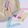 Shiny Glitter Geometric Oval Hair Clips for Women