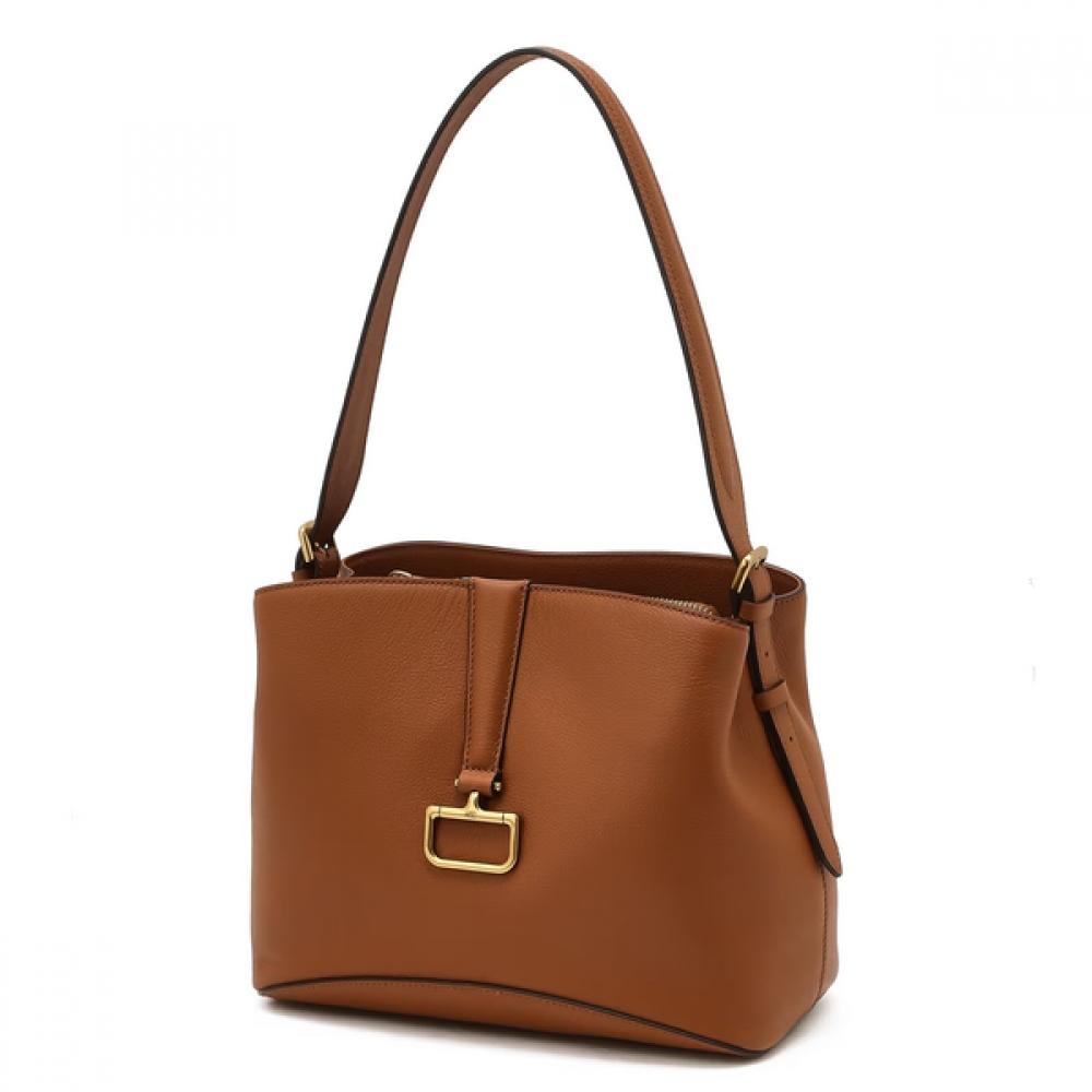 

Daks Brown Buckle Leather Shoulder Crossbody Bag Dcba6e831w2 Single option