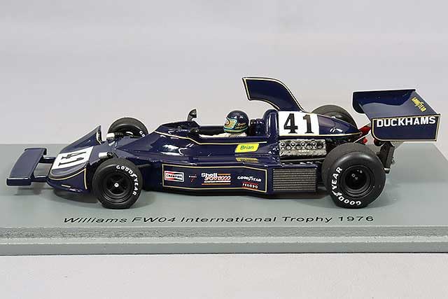 Spark Williams FW04 1976 International Trophy 1/43 #41 B.McGuire