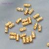 18K Gold Plated Spacer Beads For Bracelets Accessories,Separators For Beads,Brass Loose Beads,DIY Jewelry Making Supplies