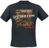 Vintage System of A Down Toxicity Desert Print T-shirt Men Women Metal Band Casual Cotton Streetwear Tee