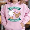 Abbigliamento Bambini Carino Capibara Stampa 3D Felpa con Cappuccio per Bambini Felpa di Natale Manica Lunga Pullover Casual Abbigliamento Bambini Autunnale