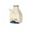 New Chinese Ceramic Soy Sauce Bottle Commercial Vinegar Cruet Kitchen Seasoning Bottle Liquor Chili Flask