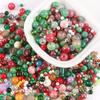 20G Perline di Vetro Miste Perline Rotonde Filo di Perline Materiale per Braccialetti Collane Ciondoli Borsa Accessori Boemo