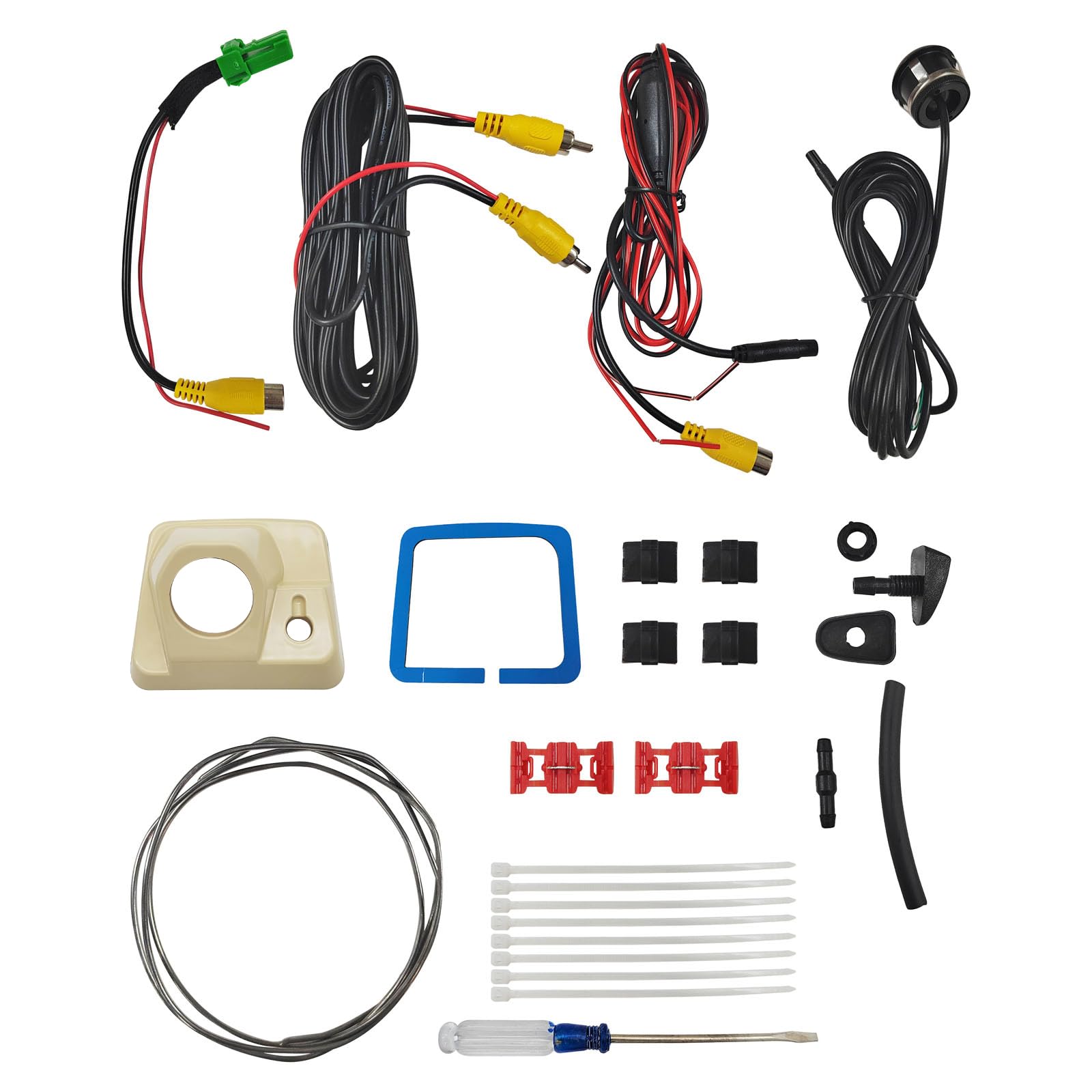 

HOLACAR Jimny Rear Camera Front Camera Kit Resistant Genuine Exterior Parts Rear Camera Kit Car Camera JB64W/JB74W (Ivory White) белый