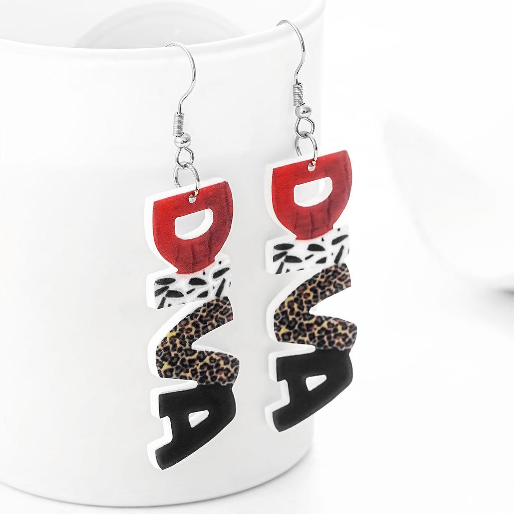Environmentally Friendly Acrylic Earrings, Fashion Wine Glasses, Wine Bottles, Earrings, Earrings.