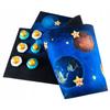 Spaceships Solar System Curling Mat Skill Game Set