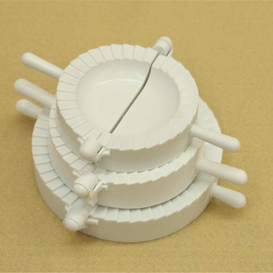 3pcs Ravioli Dumpling Maker Manual Chinese Dumpling Pie Ravioli Maker Mold Cutter Gyoza Empanada Mould Pastry Dough Press JXB