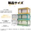 X XUNTAO Foldable Storage Box with Accessible from Any for and Small Foldable Container Box with Large Suitable for Home and Car Available In Multiple