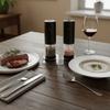 With Adjustable Coarseness Automatic Spice Mill Refillable Salt and Pepper Grinding Bottle  Cooking